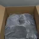 HOMCA Face Down Pillow After BBL or Eye Surgery - Home Massage Pillow Stomach Sleeping Face Down for Bed with CertiPUR-US Certified Memory Foam and Removable Cover (Dark Grey)