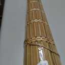 Bamboo Blinds for Interior Windows, Custom Bamboo Shades for Indoor Windows, Light Filtering, Easy to Install, Bambo Roll Up Blinds for Outdoor Patio, Decks, Porch, Backyards, 23"W x 64"H