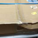 Medline Rollator Walker with Seat, Steel Rolling Walker with 6-inch Wheels Supports up to 350 lbs, Medical Walker, Blue