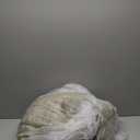 weigelia Velvet Quilts King Size Luxurious Soft Coverlet Striped Bedding Set Cream Quilt Set with 2 Matching Pillowcases, for All Season