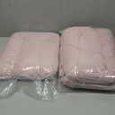 FABRICASTLE Chair Cushions Pads Non-Skid Comfortable 17" x 16" Seat Cushion Cover Set of 4 for Indoor Kitchen Dining Room Office Chairs (Lilac, 4 Counts)