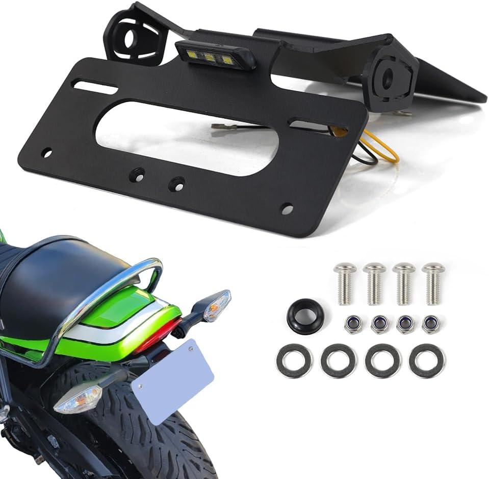 Xitomer Tail Tidy Fit for 2025 2026 Z900RS Fender Eliminator Fit for Z900RS 2018-2026 with LED Light, Compatible with OEM/Stock Turn Signal