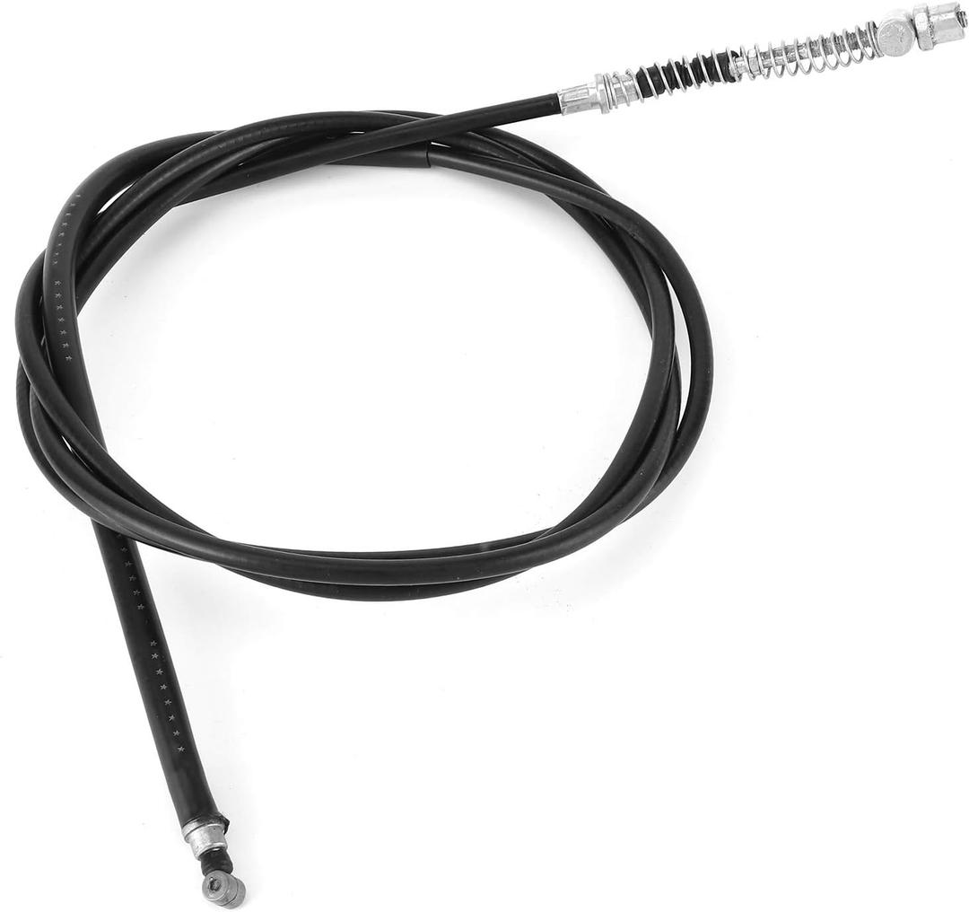Aramox Rear Brake Cable, Universal Rear Drum Brake Cable 75.6in Fit for GY6 Chinese Scooter Mopeds 250c