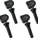 Tire Pressure Sensor4Pcs TPMS Sensor 13598772,974-009,13581558,22854866 315MHz Programmed Tire Pressure Monitoring System Sensor Replacement for Chevy/GMC/Buick/Cadillac/Hummer