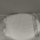 Bemis 500EC Durable Wood Toilet Seat with Easy Clean Hinges, Made in USA, Round, White