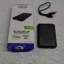 ZGear 5000 mAh Slim Dual Charging Port Power Bank - Black