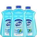 Dial Antibacterial Defense Liquid Hand Soap + Aloe, Spring Water Scent, 52 Fl Oz Hand Soap Refill (Pack of 3), Dermatologist-Tested, Gentle Formula