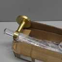 Allied Brass CV-41-30 Clearview Collection 30 Inch Towel Bar, Polished Brass