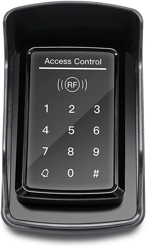 TOPENS TC175P Touch Panel Wired Keypad, Universal Keyless Entry Keypad DC 12V 24V for The Automatic Driveway Gate Opener, Magnetic Lock, Door Access Control System, Digital Code or RF ID Card