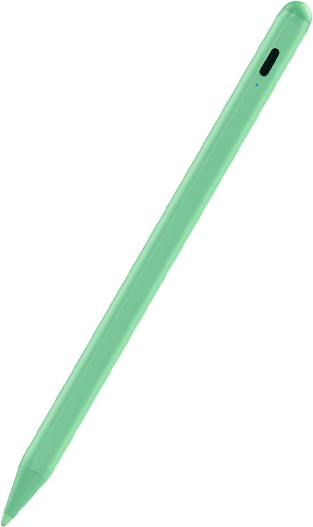 Stylus Pen for iPad 6th-11th Generation-2X Fast Charge Active Pencil Compatible with 2018-2026 Apple iPad Pro 11"/12.9"/M4, iPad Air 3/4/5/M2/M3/M4,iPad mini 5/6/7 Gen-Green