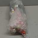 Blissun 2Ft Mini Christmas Tree, Artificial Christmas Pine Trees, Tabletop Xmas Tree, Mini Christmas Pine Tree with LED Lights, Star Tree Topper and Christmas Ornaments for Christmas Table Decorations