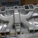2701 Performance EPS Dual Plane SBC Intake Manifold Polished
Compatible with Chevy Small Block 262-400 SBC 350 305 1955-1986 V8 Square Bore Carb Street Only Idle–5500 RPM Cast Aluminum