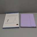 Harvopu Keyboard Case Compatible with iPad Air 11-inch/Air 5th 4th Generation Case with Keyboard-Backlit Detachable, Folio Keyboard Cover with Pencil Holder for Air 11" M4/M3/M2, Air 5/Air 4 (Purple)