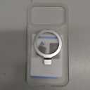 Magnetic Compatible with iPhone 17 Pro Max Case with Stand [Military Grade Drop Tested][Compatible with Magnet] Ring Translucent Slim Hard Back Soft Edge, Frost White