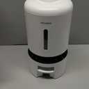 PETLIBRO Automatic Cat Feeder with Camera, 1080P HD Video with Night Vision, 5G WiFi Pet Feeder with 2-Way Audio, Low Food & Blockage Sensor, Motion & Sound Alerts for Cat & Dog Single Tray (White)