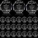 Employee Appreciation Awards for Coworker Employee of The Month Trophy Acrylic Thank You Gift Bulk Be Proud of The Work You Do Keepsake for Retirement Farewell