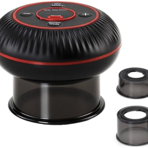 APXPF Cupping Kit for Massage Therapy - 4 in 1 Electric Cupping Therapy Set, Portable Smart Electric Massage Cups