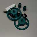 2 Pack Sprinklers for Yard, 360Rotating Lawn Sprinkler, Sprinklers for Yard Large Area, Powerful and Even Watering for Lawns and Gardens