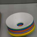 Pro Disc Cones (Set of 50)  Soccer Cones for Training with Drawstring Bag & Strap  Agility Cones for Basketball, Football, and Sports Drills