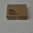 Veise Keyless Entry Door Lock with 2 Knobs, Electronic Backlit Keypad Deadbolt with Handle Set, Auto Lock, One-time Codes, Smart Deadbolt for Front Door, Easy Installation, Satin Nickel