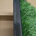 Dog Grass Pet Loo Indoor/Outdoor Portable Potty, Dog Litter Box, Artificial Grass Patch Bathroom Mat and Washable Pee Pad for Puppy Training, Full System with Trays (Pet Training Tray, 20"x16"), 20"x16"4 Layer Potty System)