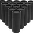 ULTECHNOVO Kraft Paper Tube Packaging Box with Lids 15Pcs Round Cardboard Cylinders for Tea Lip Balm Perfume Diy Crafts Essential Travel Storage 4.09X1.53X1.53In