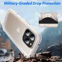 SPORTLINK for iPhone 16 Pro Max Case - IP68 Waterproof Military Protective Full Body Heavy Duty Shockproof 360 Sealed Dustproof with Screen Protector Cover for i Phone 16 Pro Max 6.9" Frosted Clear