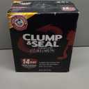 ARM & Hammer Clump & Seal Platinum Cat Litter, Multi-Cat, 14-Day Odor Control, Rock-Hard Clumps, 18 lbs  Powerful Odor Eliminator with Baking Soda