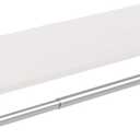 ClosetMaid Modular Shelf & Hang, Wood Organizer Adjustable Closet, Add On Storage Accessory, White, Shelf and Hang Rod Kit