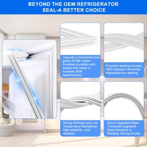 Refrigerator Door Gasket Seal, 41.5"x28.5"