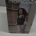 Momcozy Baby Carrier - Ergonomic, Cozy and Lightweight Carrier for 7-44lbs, Effortless to Put On, Ideal for Hands-Free Parenting, Enhanced Lumbar Support, Purehug for Infant to Toddler, Black