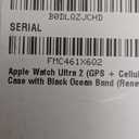 Apple Watch Ultra 2 (GPS + Cellular, 49MM) - Black Titanium Case with Black Ocean Band (Renewed)