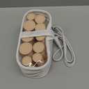 Conair Instant Heat Compact Hot Rollers for Long, Medium, and All Hair - Hair Curler - Hair Roller Clips Included - 1 1/4-Inch, 1-Inch, and 3/4-Inch Rollers