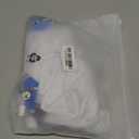 Sexy Lingerie for Women Halloween School Girl Student Cosplay Costumes Outfit Top and Mini Skirt (Medium, Blue)