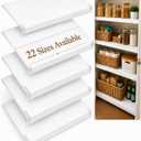 Wire Shelf Covers for Pantry Wire Rack Covers for Shelves 24" Wx12 D-5PCS