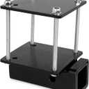 Camco Eaz-Lift Camper/RV Bumper Hitch - Ideal for Bikes, Cargo Racks & More - Clamps onto 4 Square RV Bumpers - No Drilling Required for Install - Crafted of Heavy Duty Powder-Coated Steel (48473)