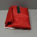 Upright Christmas Tree Storage Bag - Fits 5 Ft Artificial Xmas & Topiary Tree, Vertical Holiday Cover, Durable, Dustproof & Easy-Use Xmas Storage, Red