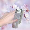 Portable Bling Diamond Case with Floss Picks Dental Floss Inside - Versatile as a Travel Pill Case for Hotels, Cruises and Travel