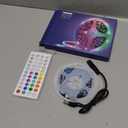 LED TV Lights,16.4ft Smart RGB Strip for 45-75 Inch TVs, Music Sync Bluetooth App & Remote Control, USB-Powered LED Lights for Gaming, Bedroom, PC, Home Theater