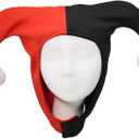 Black Red Headwear Classic Hat Deluxe Cosplay Costume Accessories  Costume Prop for Halloween & Collectors