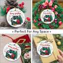 3 x Penguin Christmas Ornament 2025 - Cute Penguin Gifts for Boys Girls, Funny Penguins Lover Gifts for Men Women Animal Lovers, Sorry I Got Plans, Ceramic Ornament for Christmas Tree