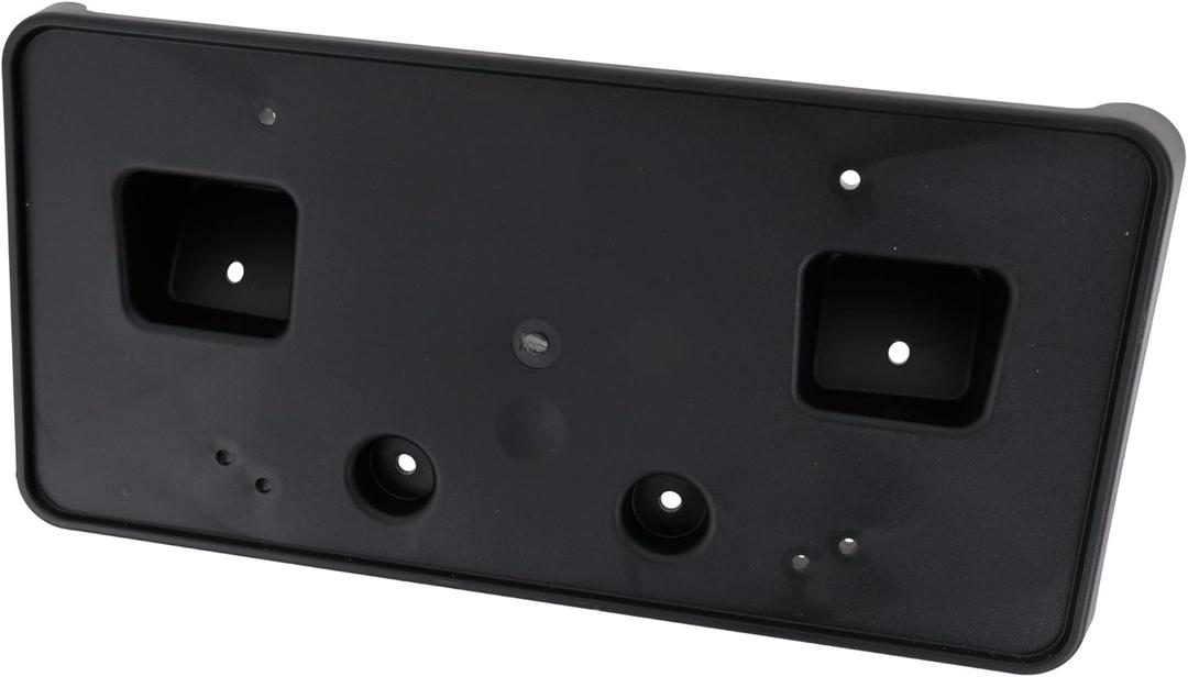 DAT AUTO PARTS Front Bumper License Plate Frame Mounting Bracket Tag Holder Replacement for 2023-2024 Chevrolet Chevy Colorado Black Textured Plastic GM1068252 85553155