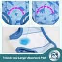 MooMoo Baby 8 Packs Potty Training Pants Cotton Absorbent Training Underwear for Toddler Boy and Girls 6T