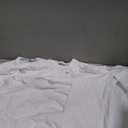 Hanes Men's Cotton, Moisture-Wicking Crew Tee Undershirts, Multi-Packs, White - 6 Pack, Small, 2135P6