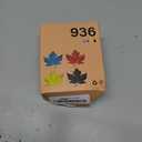 Amazink Compatible Replacement Ink Cartridge for HP 936XL Ink. Works with 9110b 9122e 9125e 9128e 9135e Printers. 4 Pack Black, Cyan, Magenta, Yellow