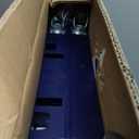 Folding Utility Cart Portable Rolling Crate Handcart Foldable Shopping Trolley Collapsible, with Lid, on Wheels, for Grocery, Garden, Office, Storage, Teacher, Tool (Purple)