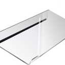 Refrze Computer Keyboard Stand PC Keyboard Stand,Titled Keyboard Stand,Clear Acrylic Keyboard Tray Holder for Easy Ergonomic Typing and Working at Home and Office Upgraded Version