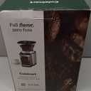 Cuisinart Coffee Grinder, Electric One-Touch Automatic Burr Coffee Grinder with 18-Position Grind Selector, Cup Size Selector for 4  18 Cups, DBM-8P1, Black Stainless