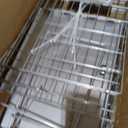 VEVOR Live Animal Cage Trap, 31" x 10" x 12" Humane Cat Trap Galvanized Iron, Folding Animal Trap with Handle for Rabbits, Stray Cats, Squirrels, Groundhogs and Opossums