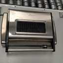 Hamilton Beach Electric Indoor Searing Grill with Viewing Window & Adjustable Temperature Control to 450F, 118 sq. in. Surface Serves 6, PFAS-Free Removable Nonstick Grate, Stainless Steel